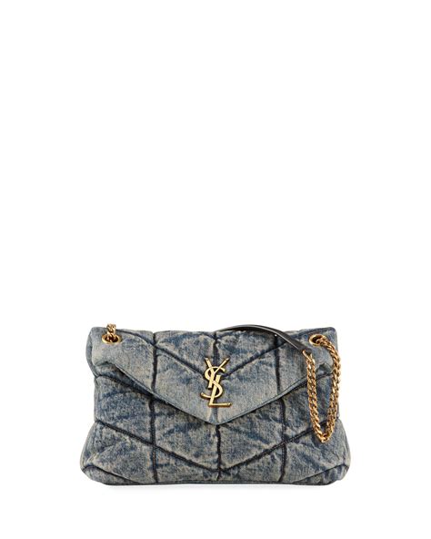 denim ysl loulou|Loulou Handbags Collection for Women .